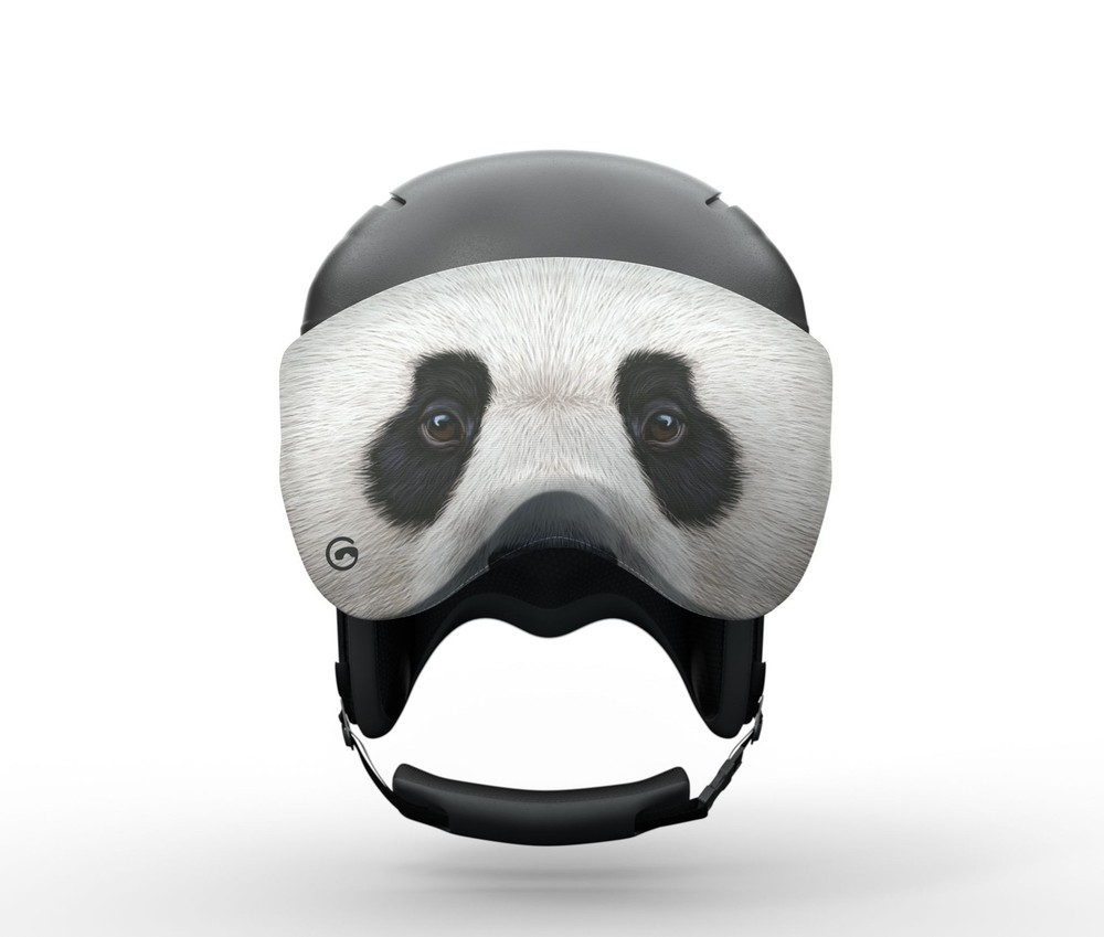 Gogglesoc Visorsoc Visor Cover, Panda