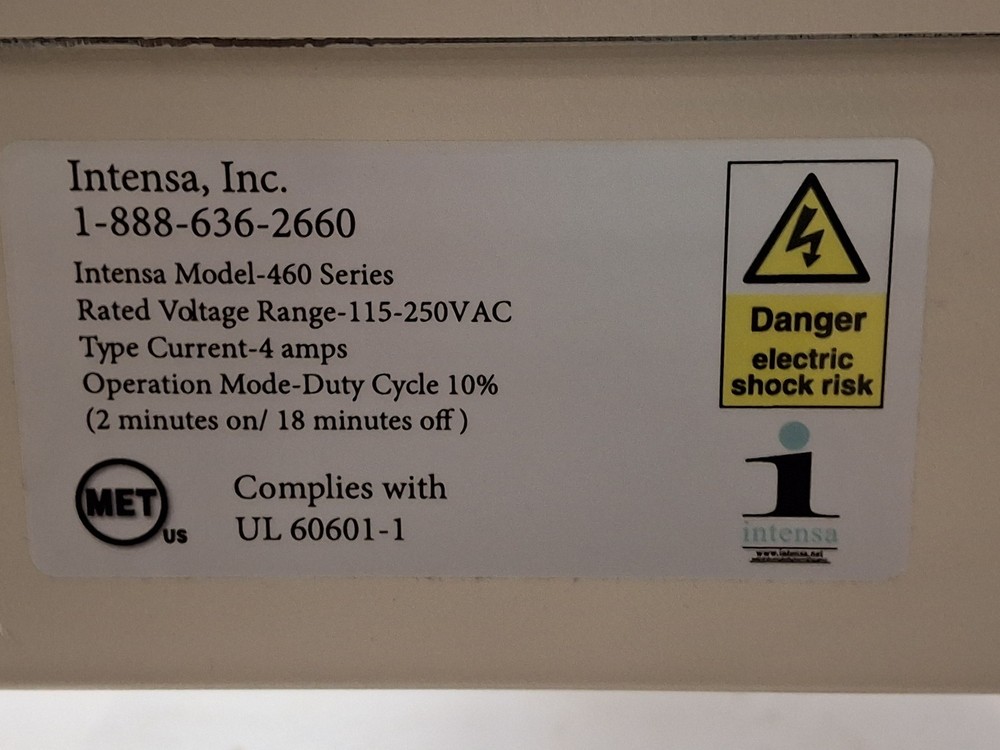 Intensa, Inc. Series 460 Power Exam Table