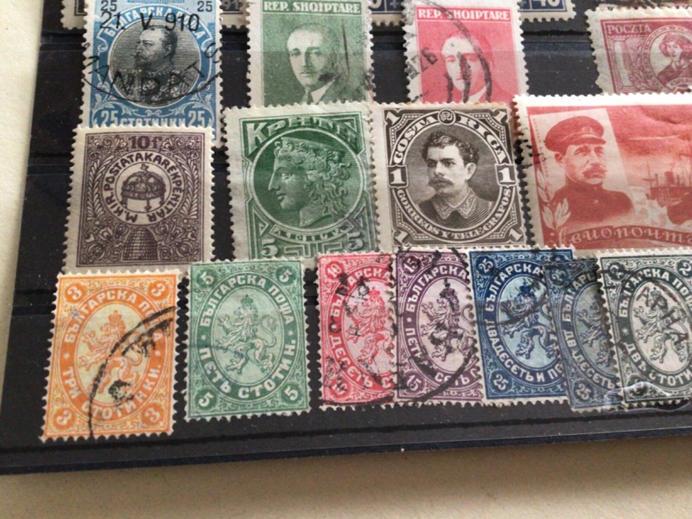 Europe mounted mint used stamps A12647