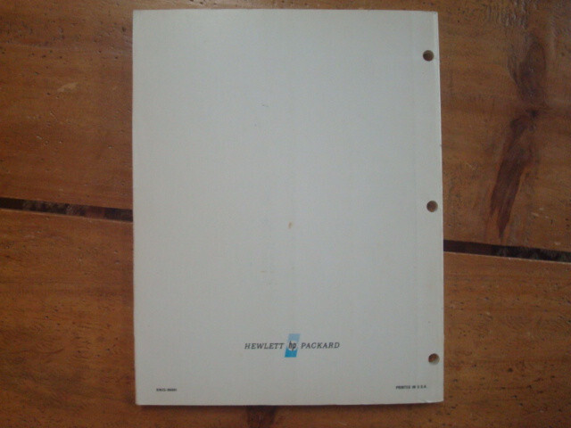 1972 Hewlett Packard Time Base & Delay Generator 1825A Operating, Service Manual