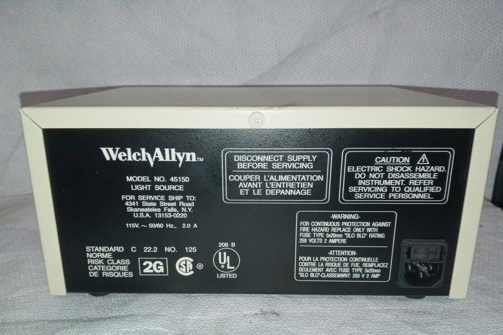 Welch Allyn LX-150 Halogen 150 Watt LIGHT SOURCE