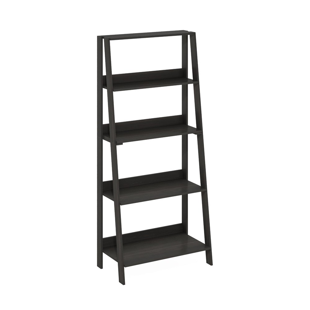 5-Tier Ladder Bookcase Storage Display Shelf
