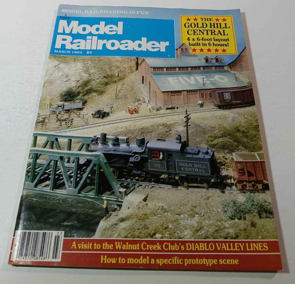 Model Railroader Magazine (March, 1984)