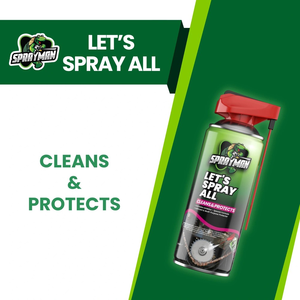 Sprayman Let's Spray All - Multipurpose Spray, 11 fl oz 12 Pack
