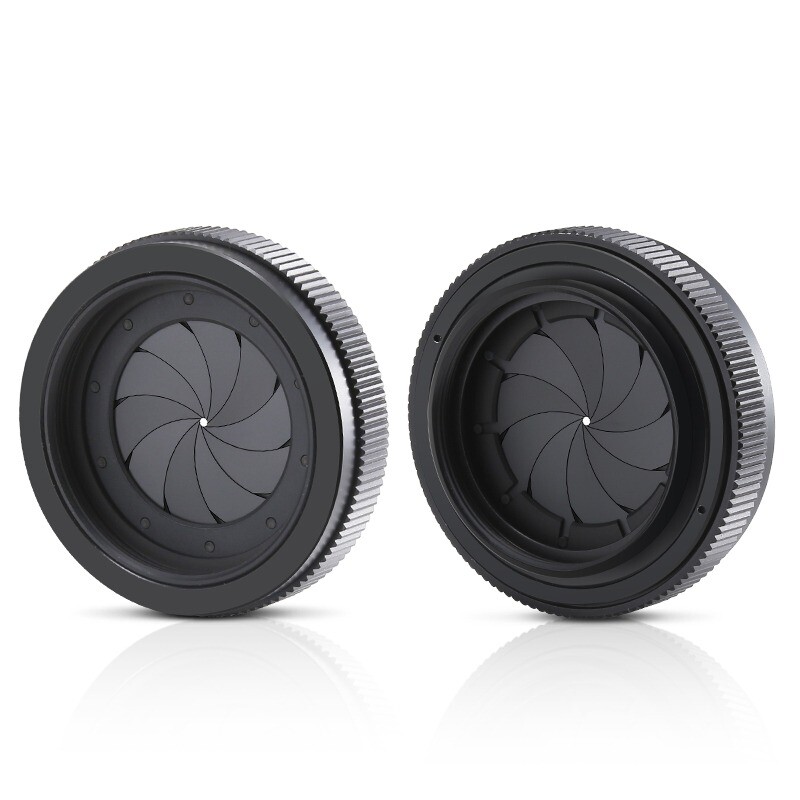 2-44mm Adjustable Iris Diaphragm M58 M65 Digital Camera lens DIY Retrofit Module