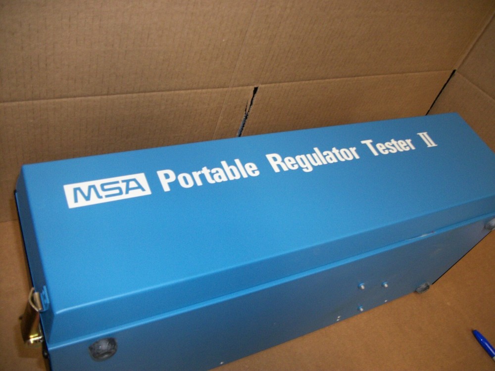 NEW MSA PORTABLE REGULATOR TESTER ll LOT 2
