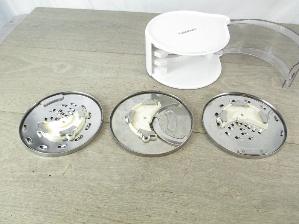 Cuisinart Food Processor DLC-DH DLC-DHC Blade Disc Storage + 3 Blades