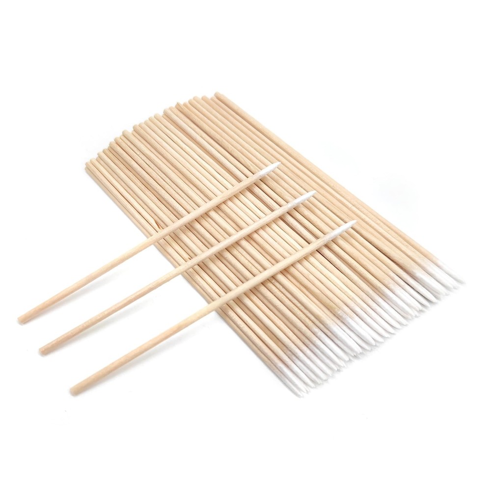 400pcs Pointed Cotton Swabs Compatible /Q Tips Single Tips Cotton