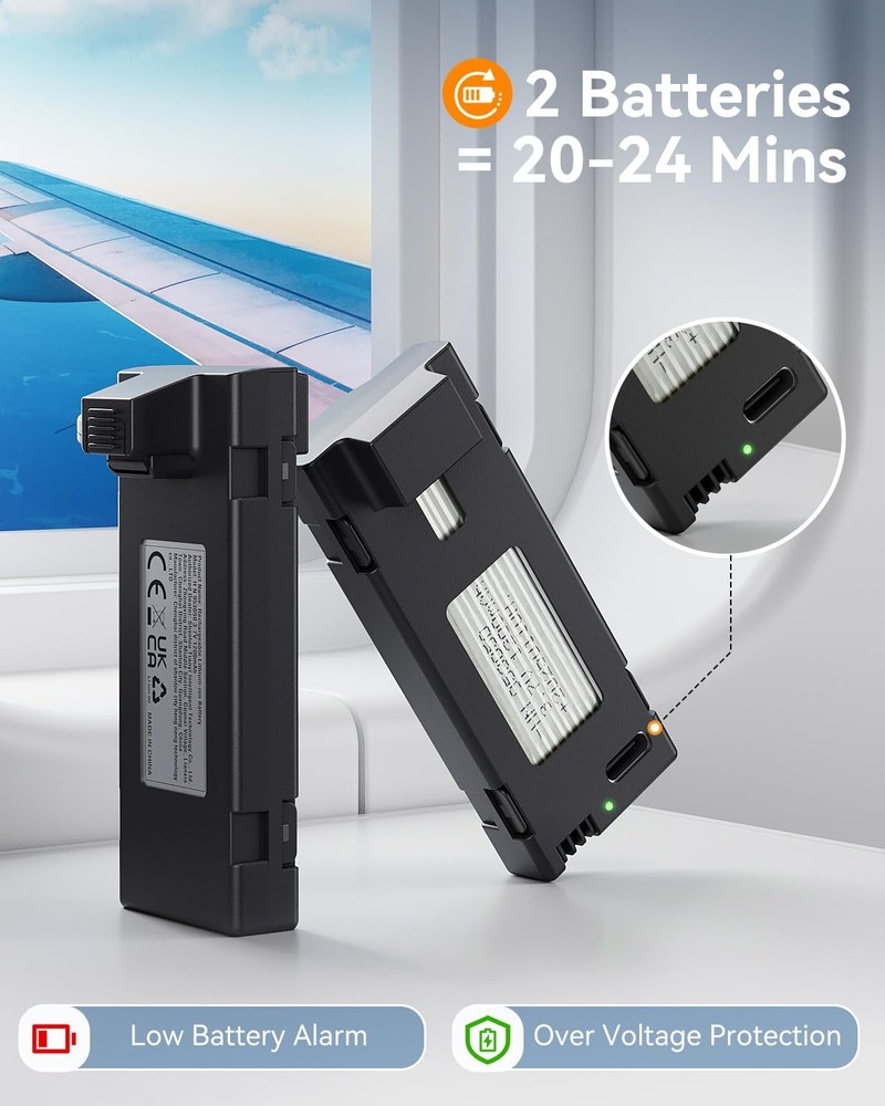 FERIETELF T29 Drone with Camera for Kids - Foldable Mini Drones Grey