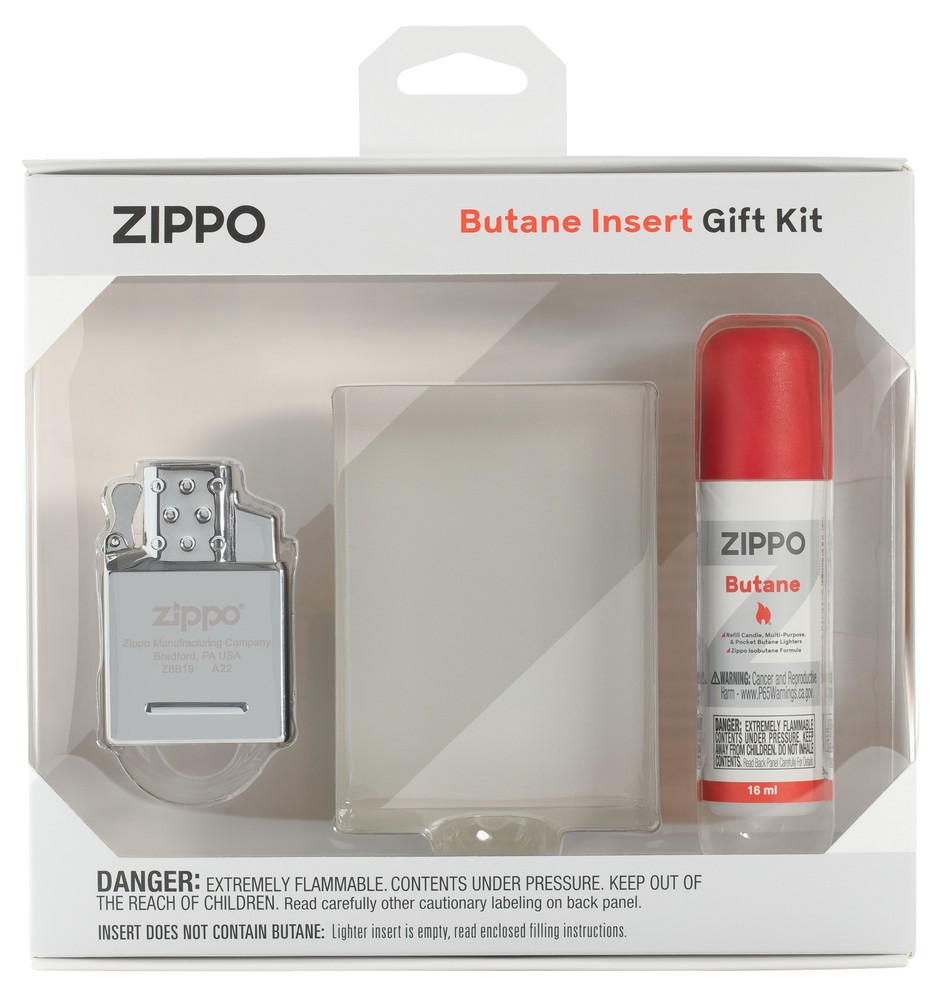 Zippo Butane Insert Gift Set, 52RBDI