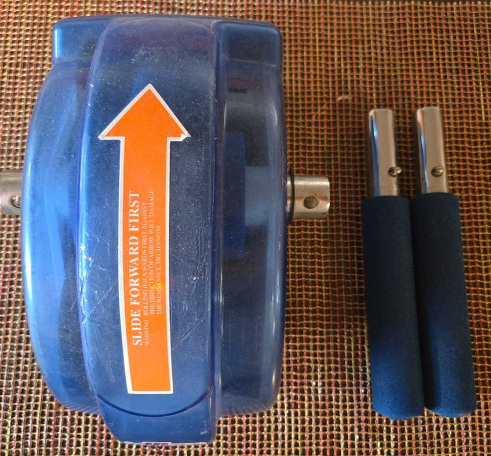 The Original AB SLIDE Abdominal Roller Exercise Workout Wheel Exerciser 1999