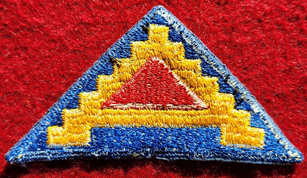 US Army 7TH Army Cut Edge Snow Back Patch