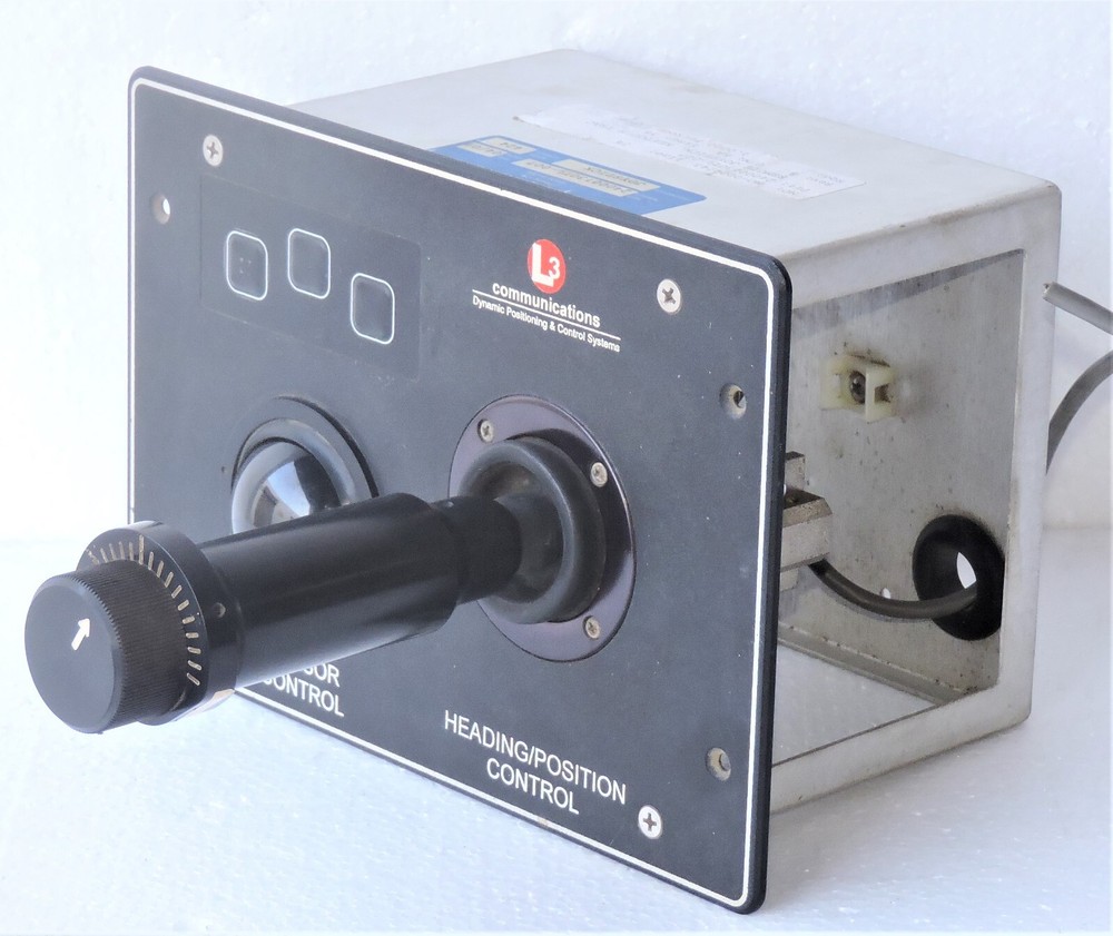 L3 Communications Joystick P/N 24000130TL-007 Dynamic Positions & Control System