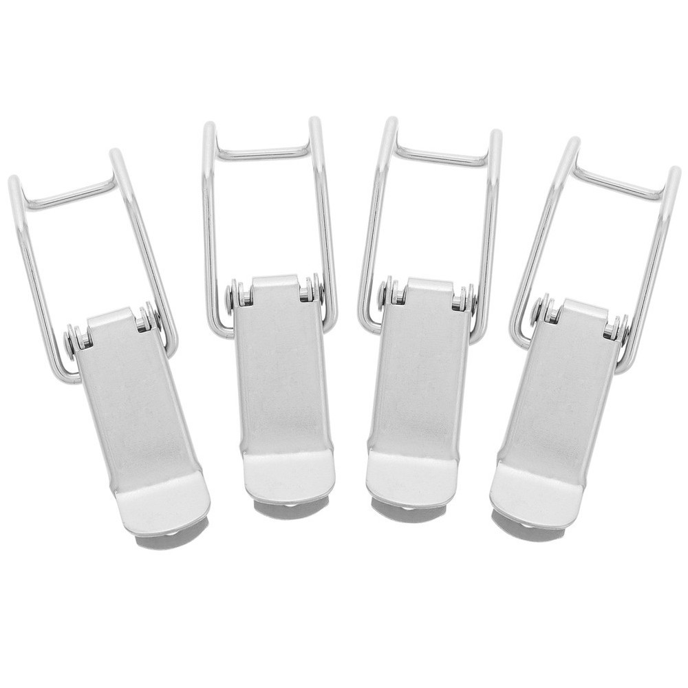 4 Pcs Spring Clamp Toggle Latch Secure Buckle Locking Adjustable
