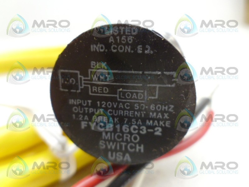 MICRO SWITCH FYCB16C3-2 PROXIMITY SENSOR NSNP