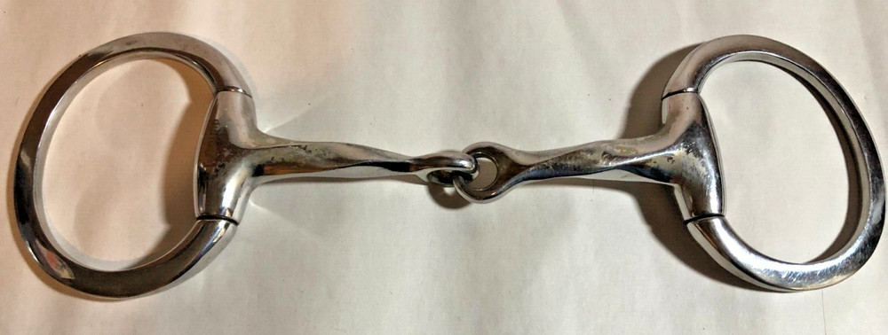 5"  BT Crump Slow Twist Eggbutt Snaffle Bit