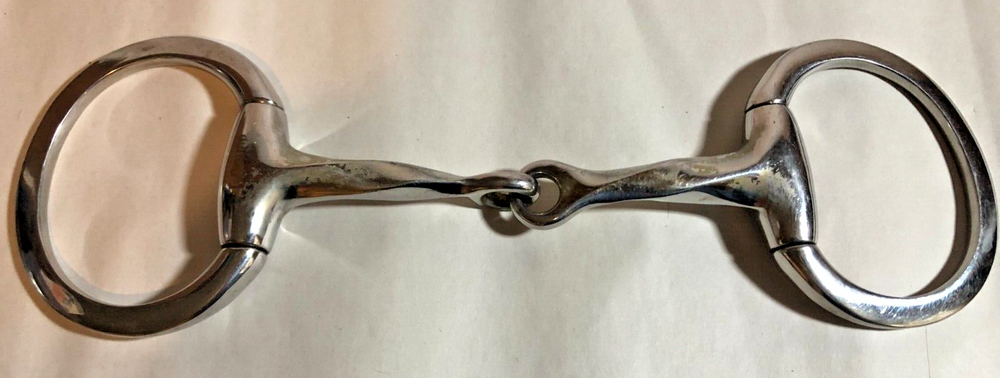 5" BT Crump Slow Twist Eggbutt Snaffle Bit