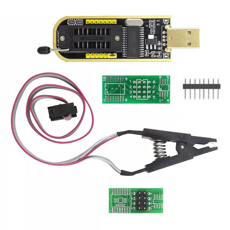 CH341A USB Programmer SOP8 Compatible with for EEPROM Programmer 24 25 Series