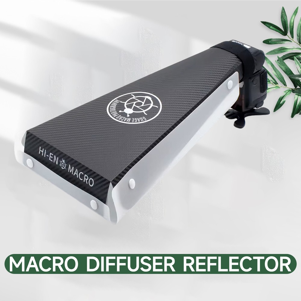 For Flash Lamp Flashlight Macro Photography Reflector Cover Soft Box Diffuser