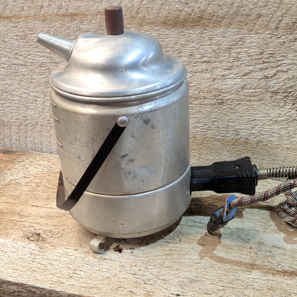 Electrex X-351 Vintage vaporizer Aluminum Silver .