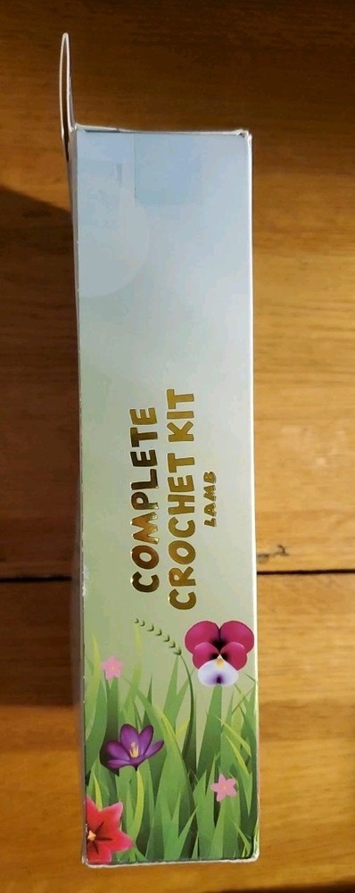 Needle Creations Complete Crochet Kit DIY Easter Lamb Intermediate Skill Level