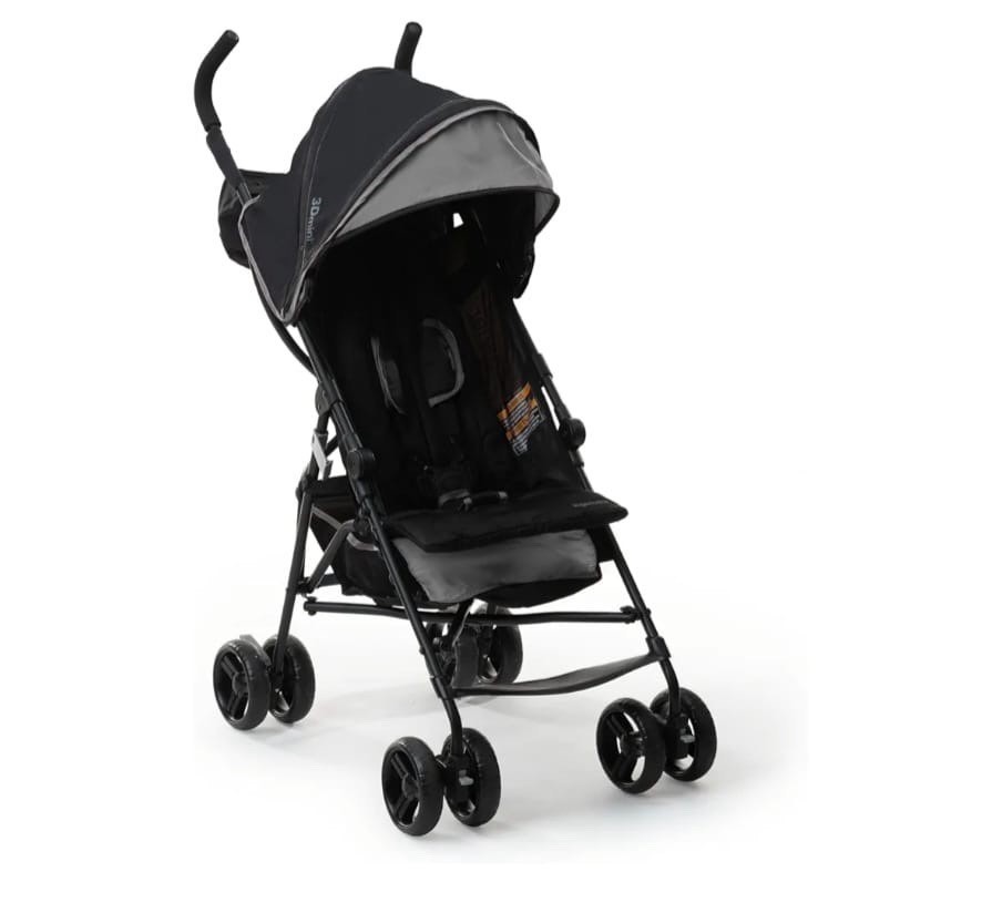Summer by Ingenuity 3Dmini Lightweight Umbrella Stroller Gray Folding