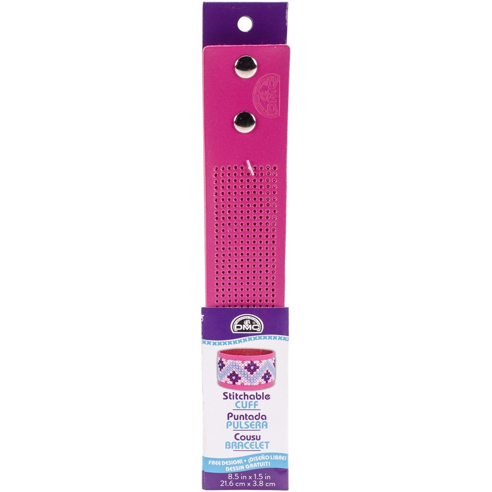 DMC CUFF-4FCH Stitchable Cuff 1/Pkg-Fuchsia