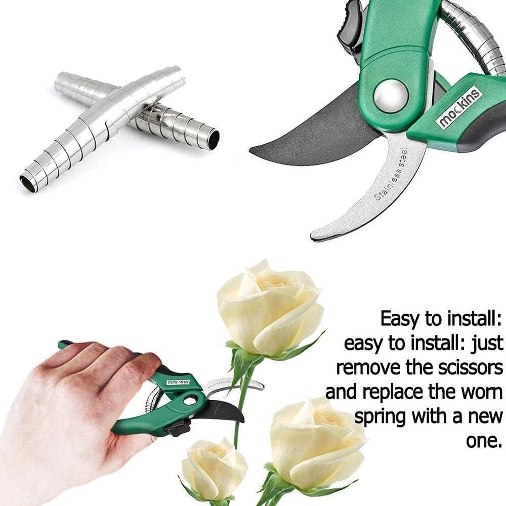 5pcs Silver Springs Pruners Replacement Kit - Pruning Shears Spare