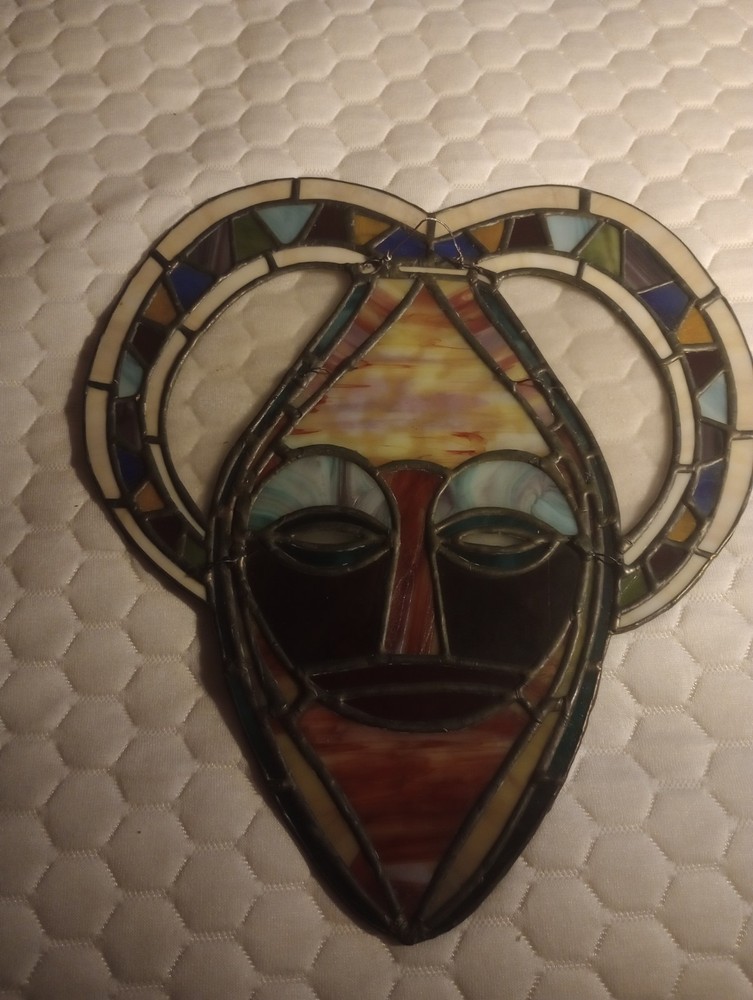 Stained Glass Custom African Headpiece