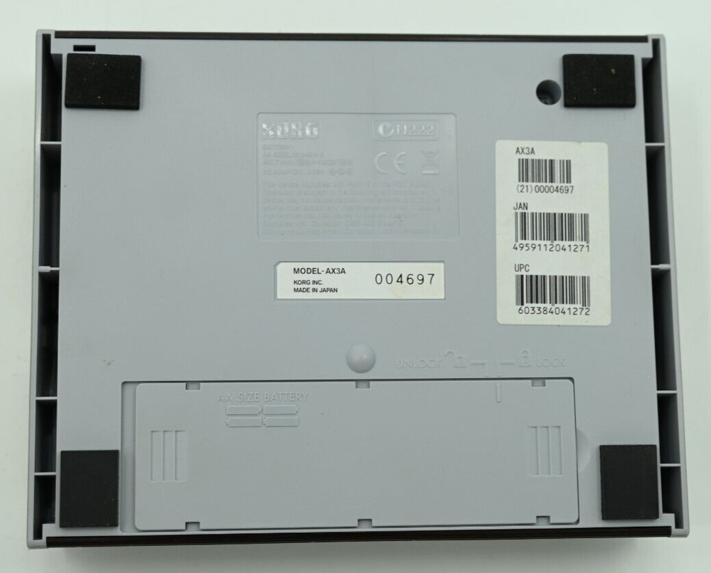 KORG ToneWorks AX3A MODELING SIGNAL PROCESSOR Acoustic Guitar Effect