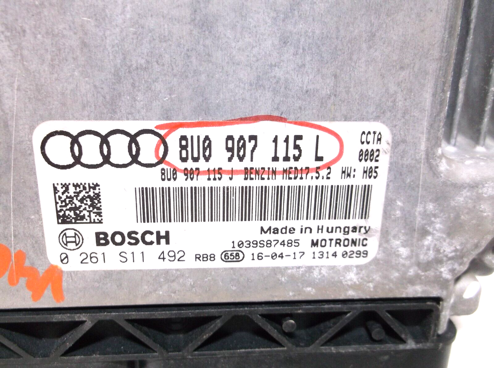 16-17-18 AUDI Q3 /2.0L / ENGINE COMPUTER.ECU