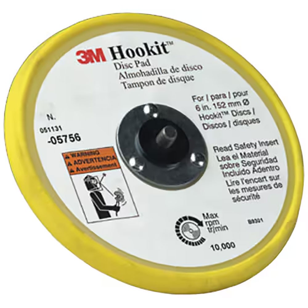 HOOK IT LOW PROFILE DISC PAD 6IN MMM-5756
