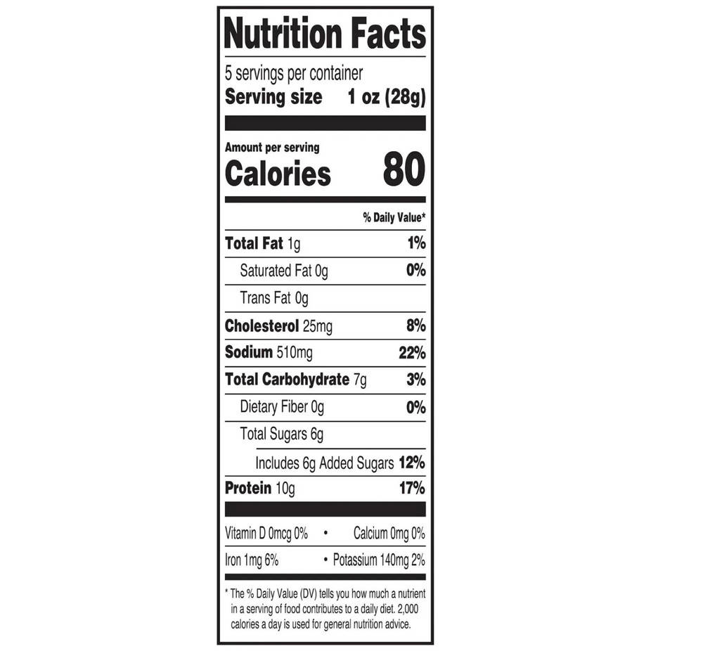 Great Value Peppered Beef Jerky, 5 Oz...