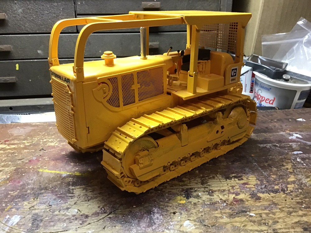 ROPS FRONT ROLL BAR FOR AMT 1/25 SCALE BULLDOZER MODEL