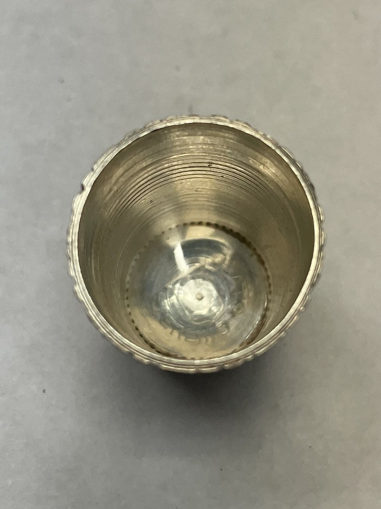 Sterling Silver Thimble For Sewing And Knitting.