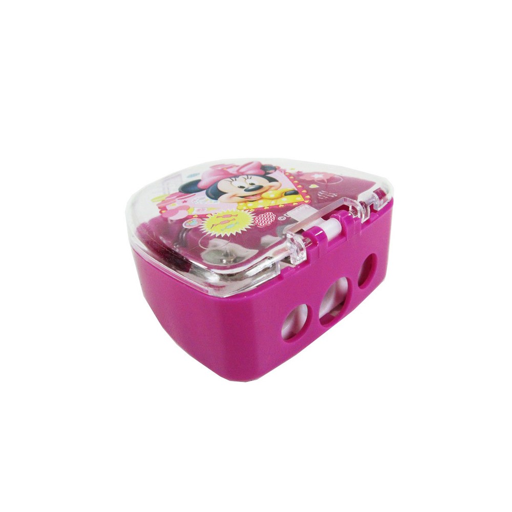 Officially Licensed Three Size Pencil Sharpener - Disney Minnie Mouse