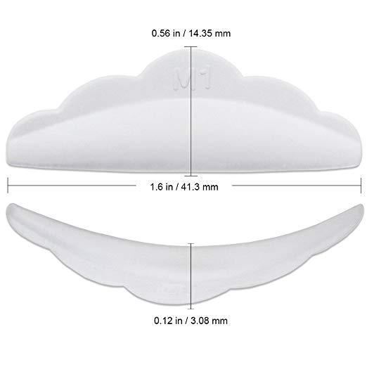 Dolly's Lash Beauticom High Quality Eyelash Silicon Pads Medium M1