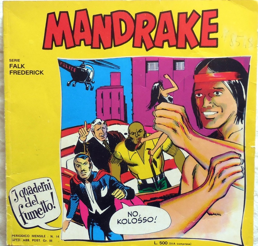 SWORD THE COMIC BOOKBOOKS N.14 1974 MANDRAKE