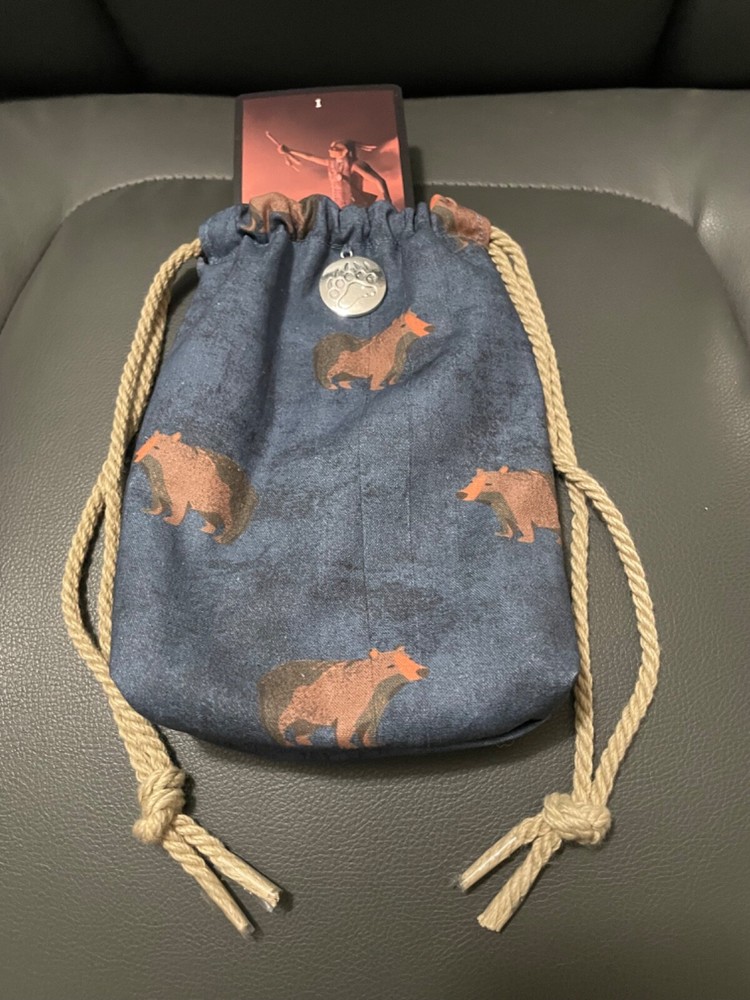 Handcrafted, Native American themed Tarot Bag.