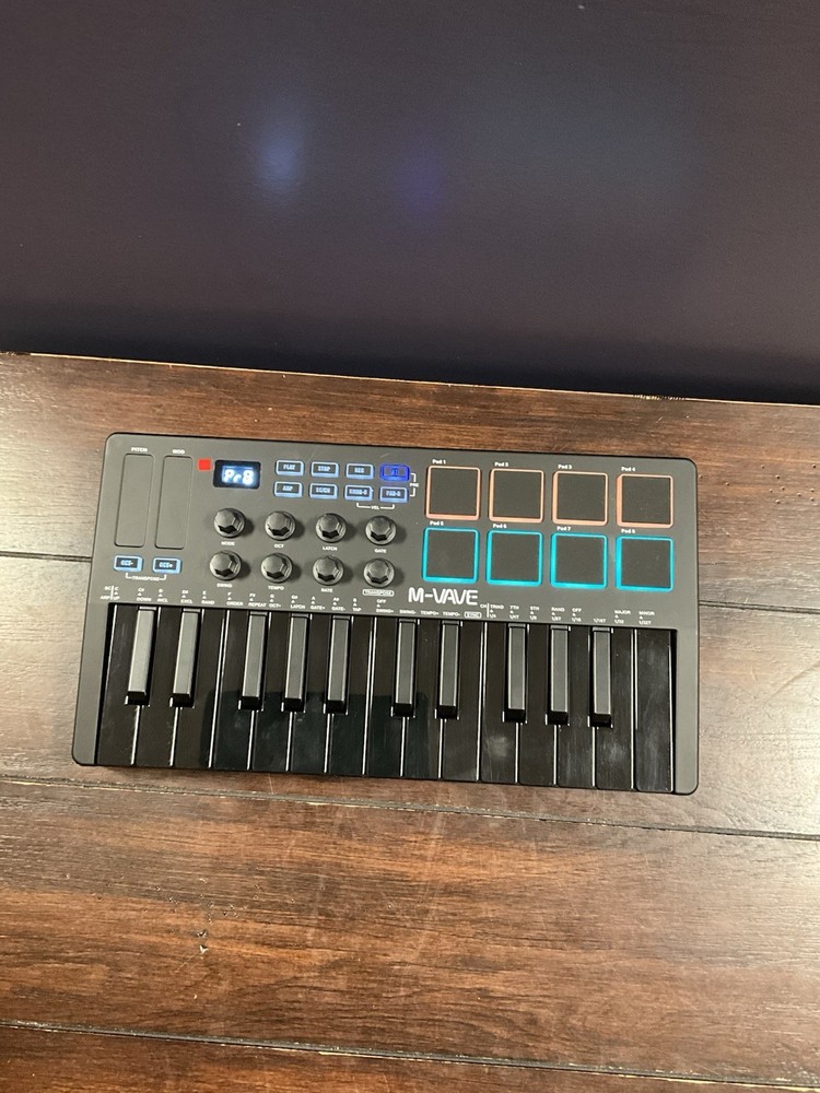 M-VAVE 25-Key MIDI Control Keyboard Mini USB Keyboard MIDI Controller