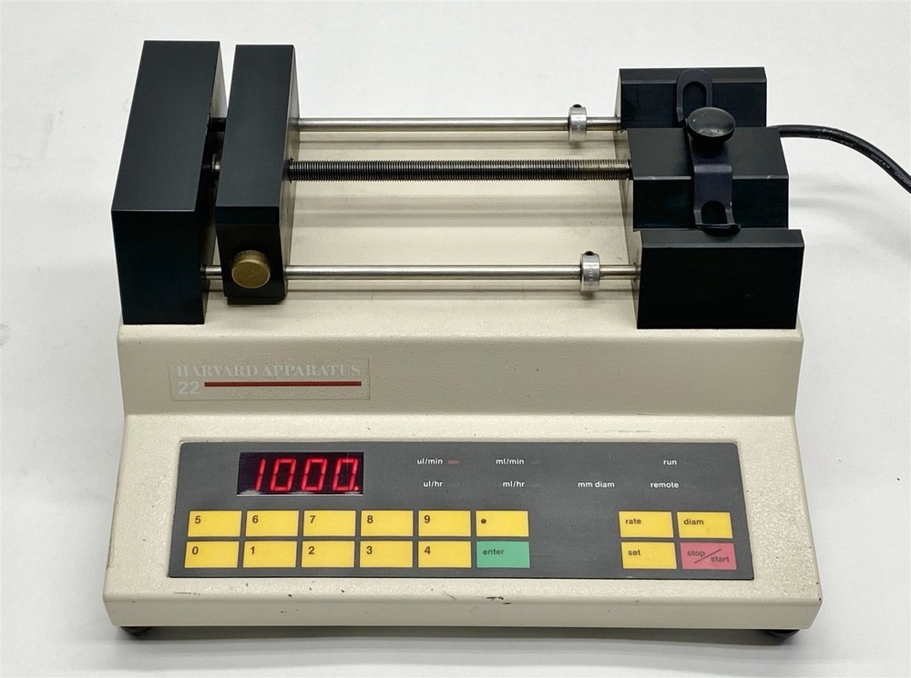 Harvard Apparatus Model 22 Microprocessor Dual Syringe Pump 980532
