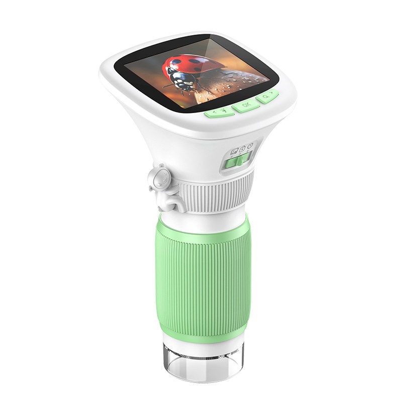 1000X Handheld Digital Microscopes 2.4" IPS Screen HD Portable Microscope Camera
