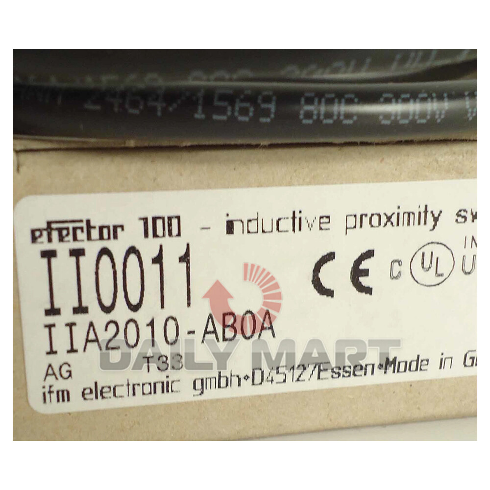 New In Box IFM II0011 Proximity Switch Sensor