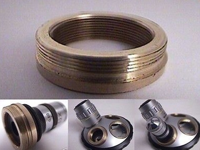 Microscope Objective Lens Adapter for Olympus NeoSplan 26mm-RMS