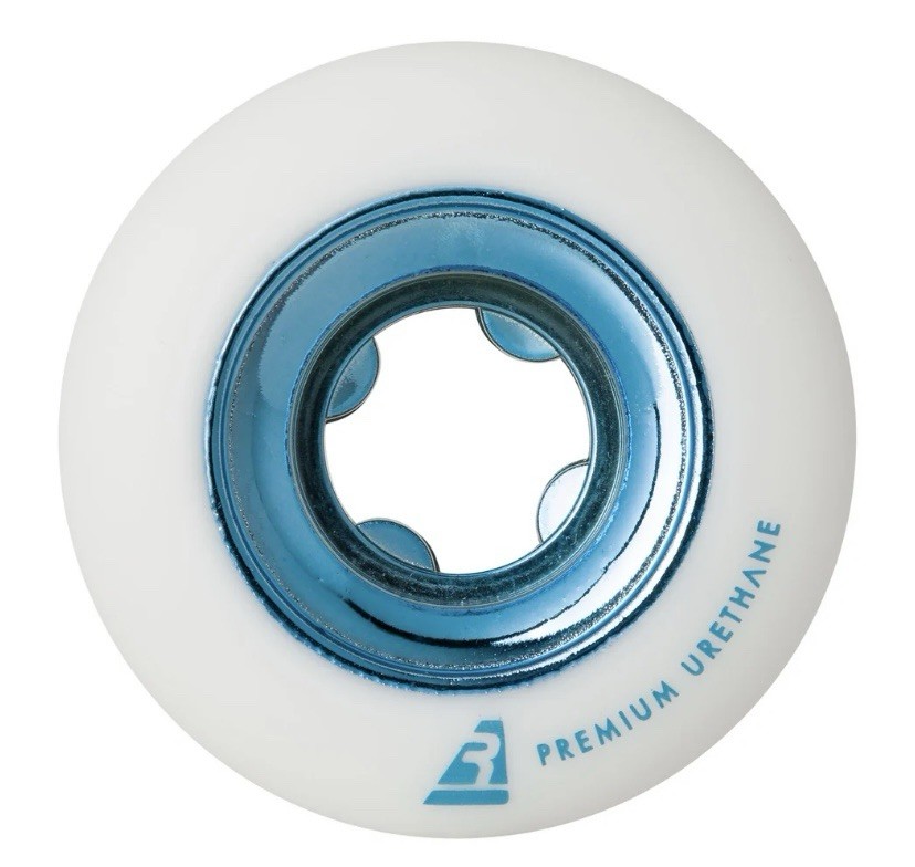 Ricta Skateboard Wheels 54mm Chrome Core Teal 99a Blue