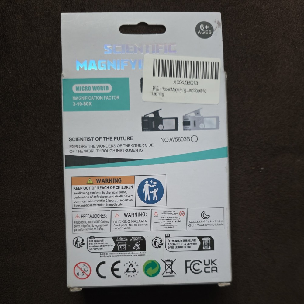 High-Magnification Sharp High-Quality Multi-Functional Portable Magnifying Glass