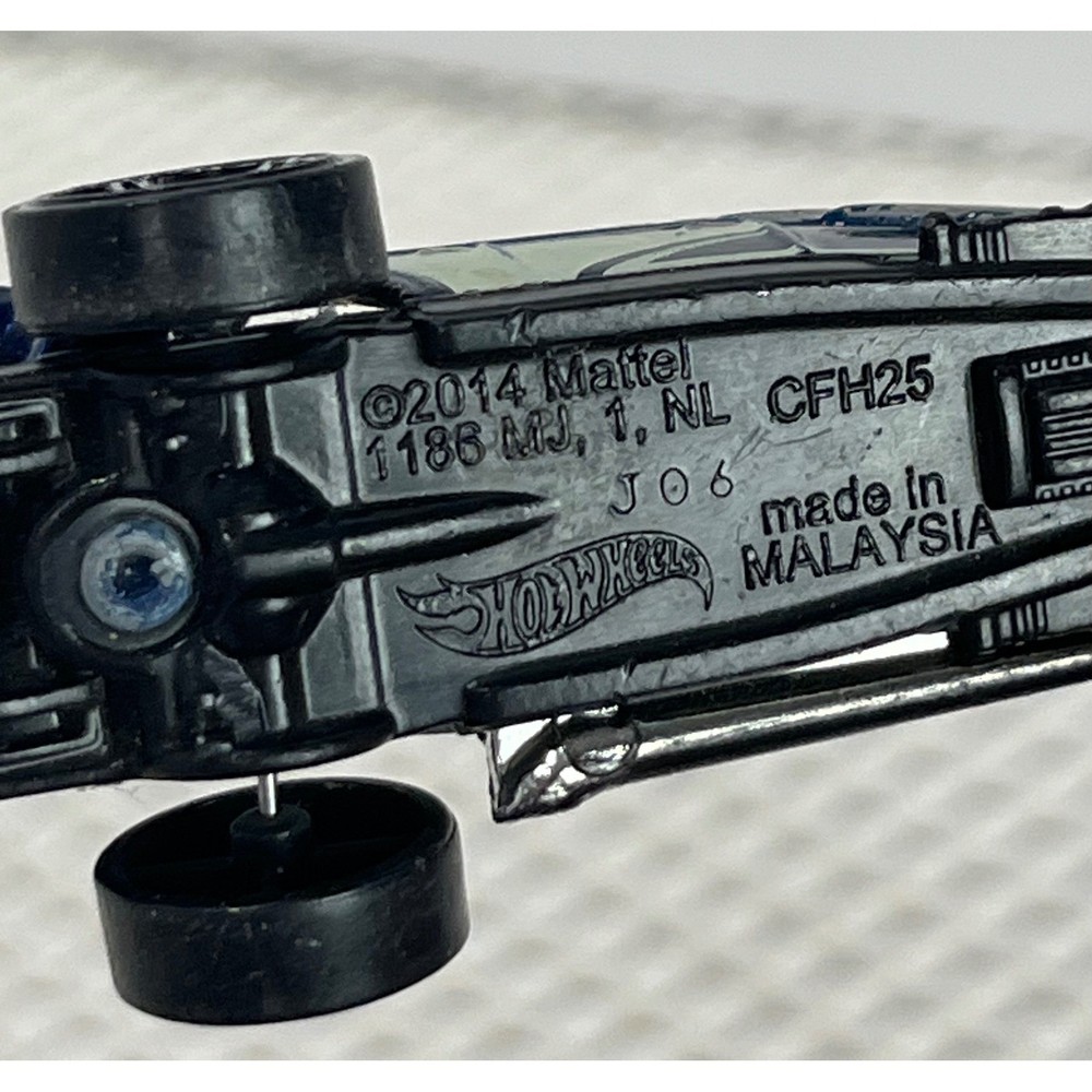 2014 Hot Wheels Great Gatspeed Blue Diecast