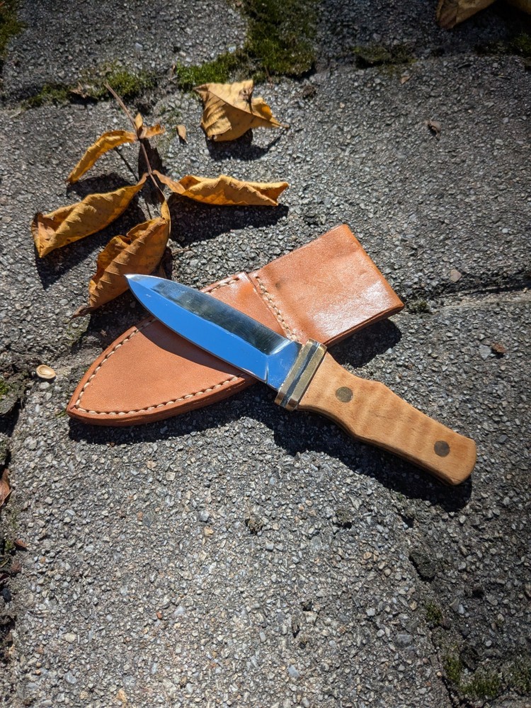 Vintage Japanese boot knife 21-295 fixed blade🔥