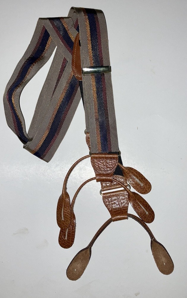 Crookhorn Davis Striped Suspenders/Bracers
