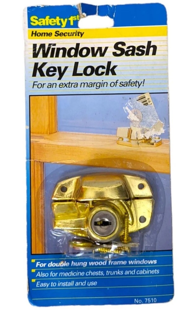 Keyed Sash Lock Double Hung window